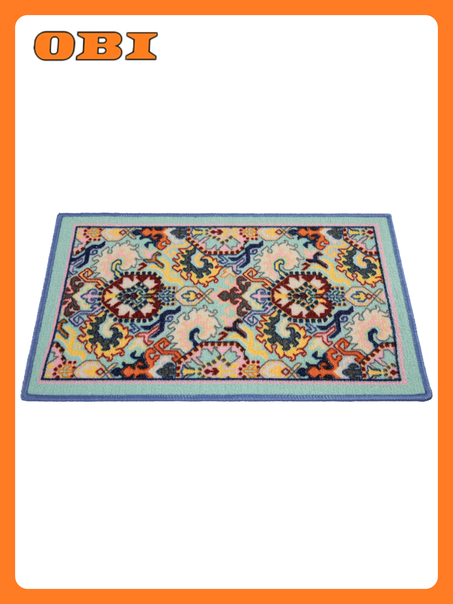 Коврики Мессина 400x600 голубой