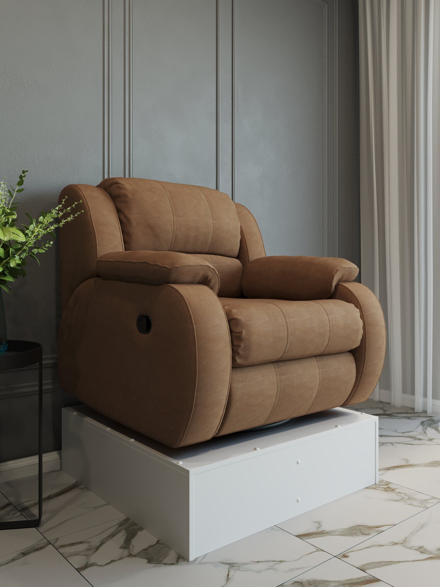 Подиум для реклайнера и педикюрного кресла