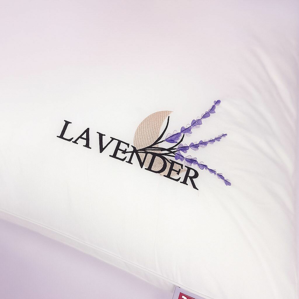 Подушка 50x70 см микрогель хлопок 100% — фото 1