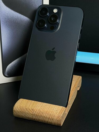Изображение товара Смартфон Apple iPhone 15 Pro Max, 256gb, Blue Titanium, X, nano SIM + eSIM