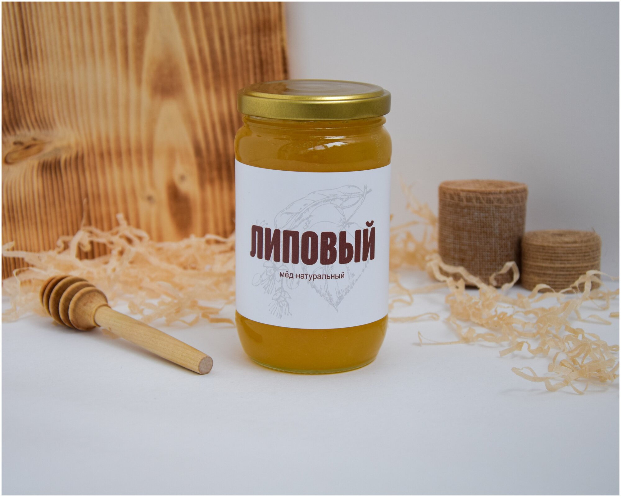 Мёд цветочный натуральный липовый 0,5 кг. / урожай 2022 года / ГОСТ / Honey day - фотография № 1