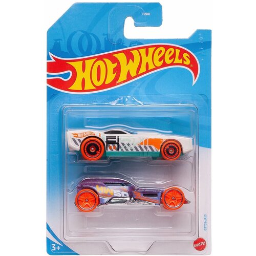 Набор машинок Mattel Hot Wheels упаковка из 2-х штук набор машинок mattel hot wheels подарочный набор из 5 машинок 21