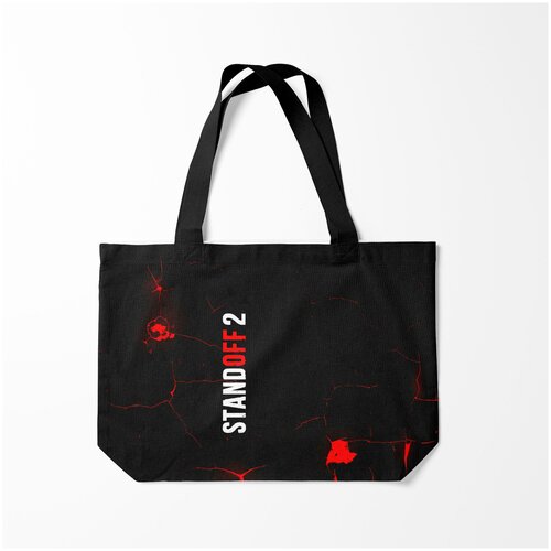 фото Сумка-шоппер / 46х35 см / геймерам / standoff 2 стандофф burnettie