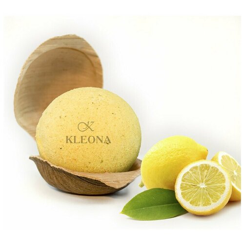 Клеона - Бурлящий шар Лимонный зефир, 140 г