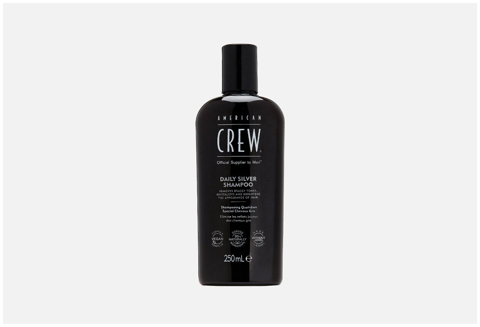 American Crew Daily Silver Shampoo - Ежедневный шампунь для седых волос 250 мл