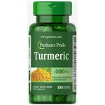 Puritan's Pride Turmeric (400 мг) 100 каплет - изображение