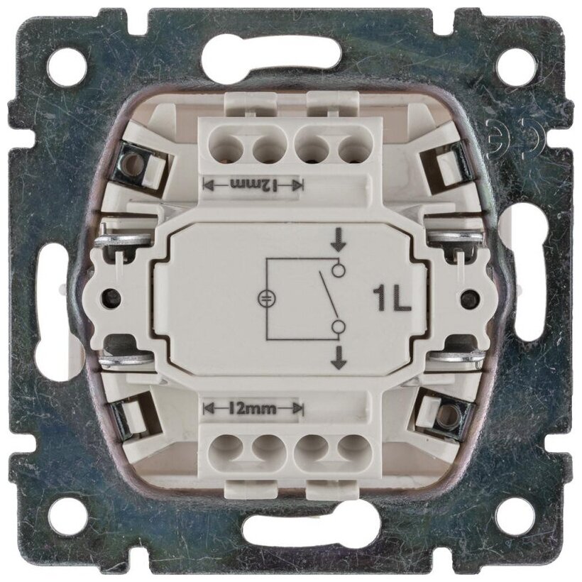 Выключатель в рамку с/у Valena 694261, 1 клавиша, 10А, 230В, IP20 - фотография № 4