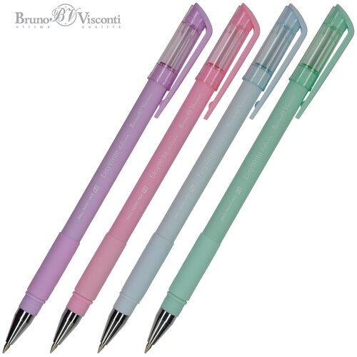 Ручкa BrunoVisconti, шариковая, 0.5 мм, синяя, EasyWrite. ZEFIR, Арт. 20-0206 ручкa brunovisconti шариковая 0 38 мм синяя pointwrite zefir арт 20 0253