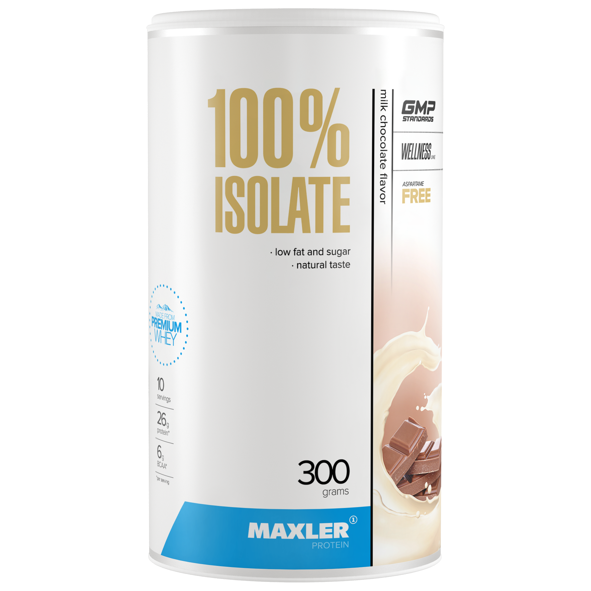 Maxler 100% Isolate, 300 g, (шоколад молочный)