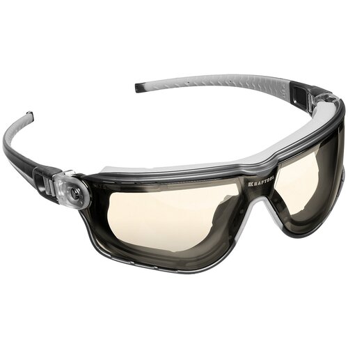 Защитные прозрачные антибликовые очки KRAFTOOL ORION, открытого типа с непрямой вентиляцией лазерные защитные очки neje антибликовые очки рабочие ветрозащитные очки
