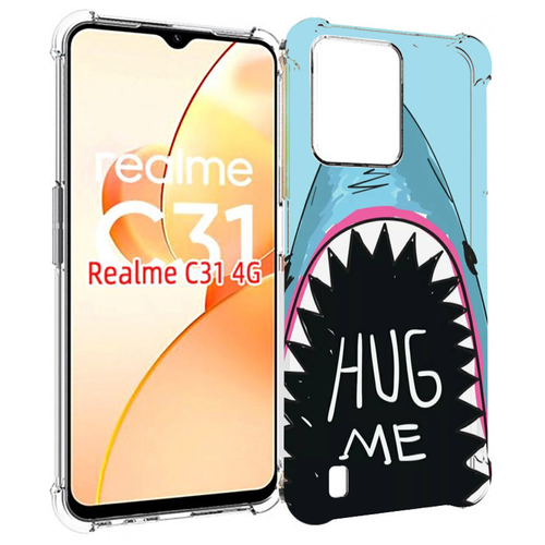 Чехол MyPads внутри меня для OPPO Realme C31 задняя-панель-накладка-бампер чехол mypads лес внутри кота для oppo realme c31 задняя панель накладка бампер