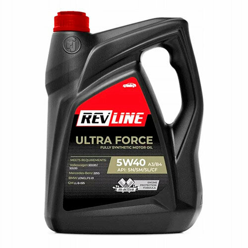 Масло REVLINE Ultra Force Synthetic 5W/40 4L