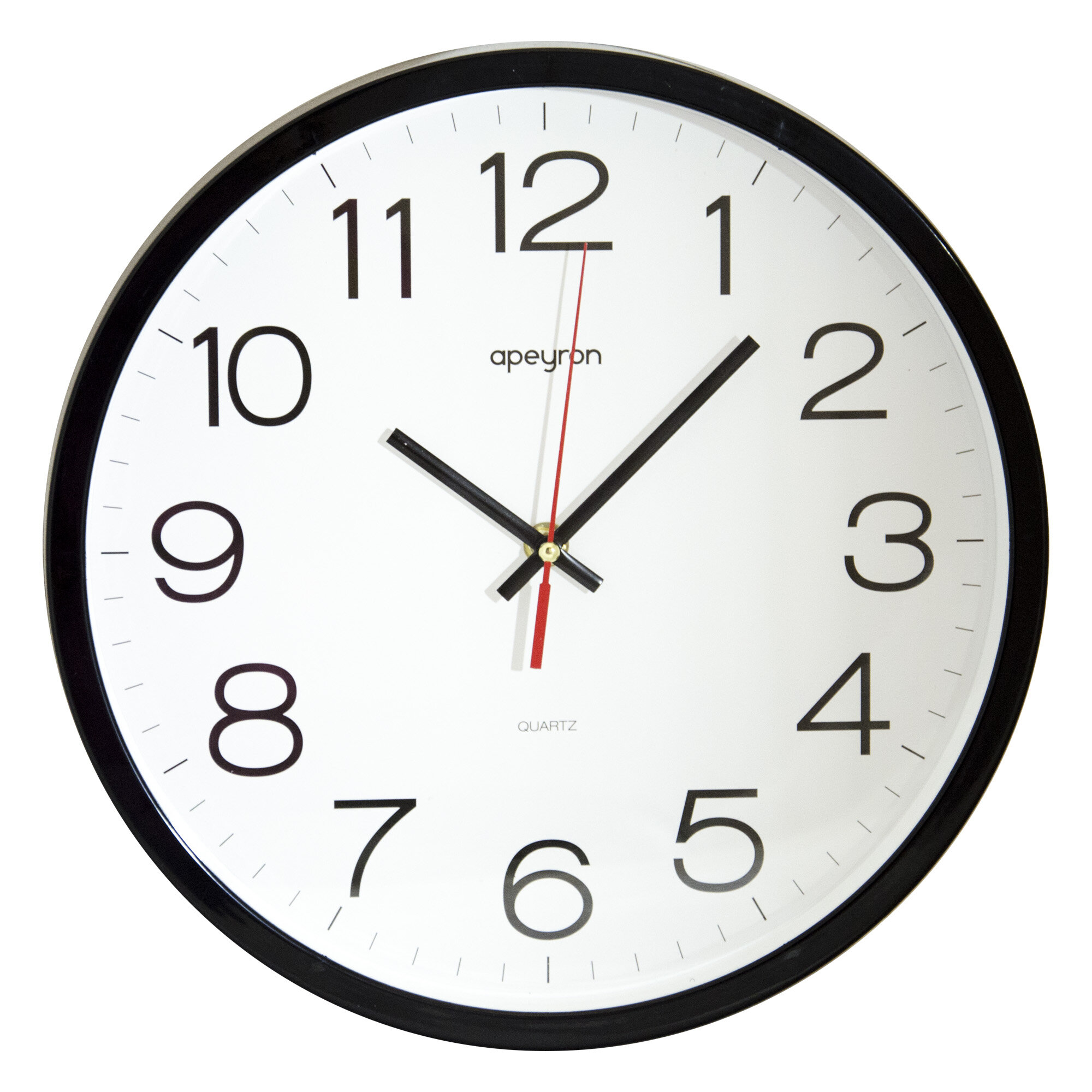 часы настенные APEYRON PL1712502 пластик черный/белый - фото №12