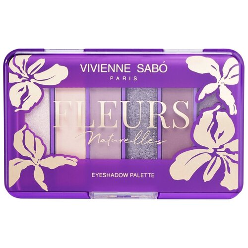 Vivienne Sabo Палетка теней для Fleurs Naturelles, 5 г палетка vivienne sabo палетка теней для век fleurs naturelles iris