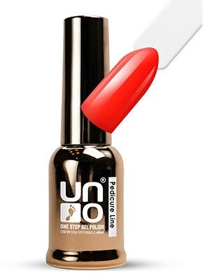 UNO Базовое покрытие Pedicure Line One step gel polish, 35, 8 мл