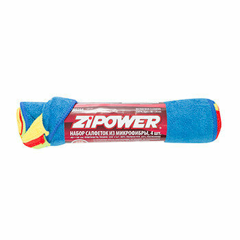 Салфетка Из Микрофибры (40Х45 См) "Zipower" (Pm0264) (1 Шт.) ZiPOWER арт. PM0264 - фотография № 3