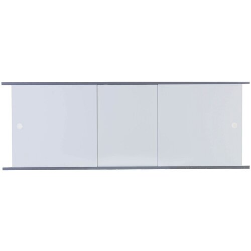Экран для ванны премиум А (алюм. профиль) 1,5 белый фронтальная панель для ванны раздвижная aquanet kupe 149