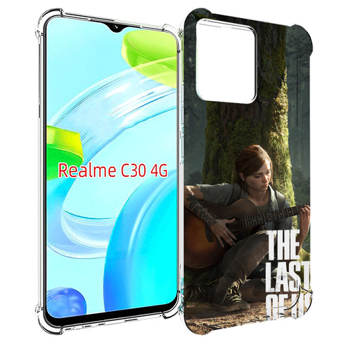 Чехол MyPads The Last of Us Part II для Realme C30 4G / Narzo 50i Prime задняя-панель-накладка-бампер чехол mypads the last of us part ii для realme x50 pro задняя панель накладка бампер