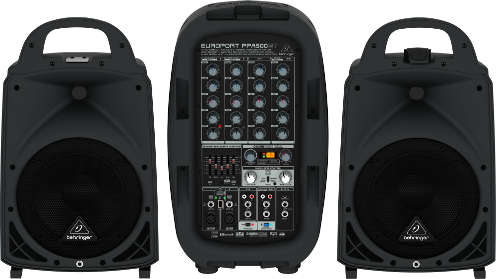 Звукоусилительный комплект Behringer PPA500BT