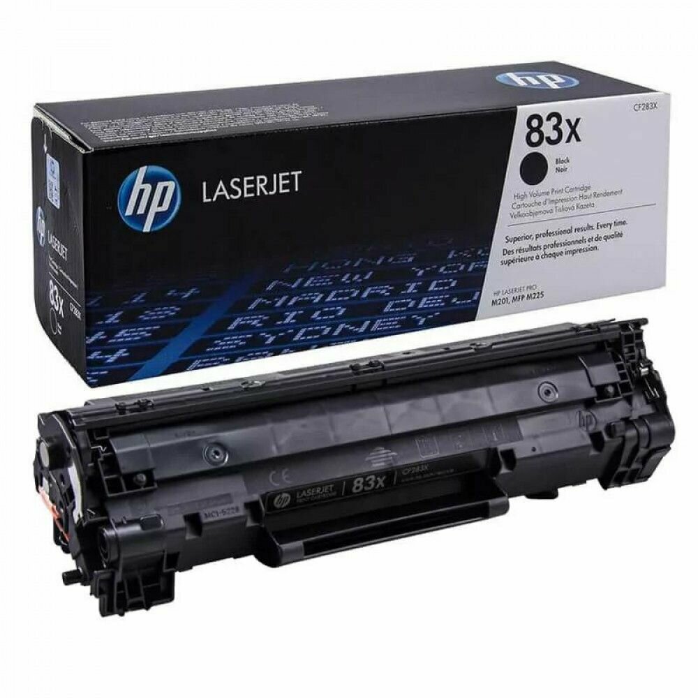 Картридж HP 83X CF283X (black, до 2200 стр) для LJ Pro 200 M125 / M127