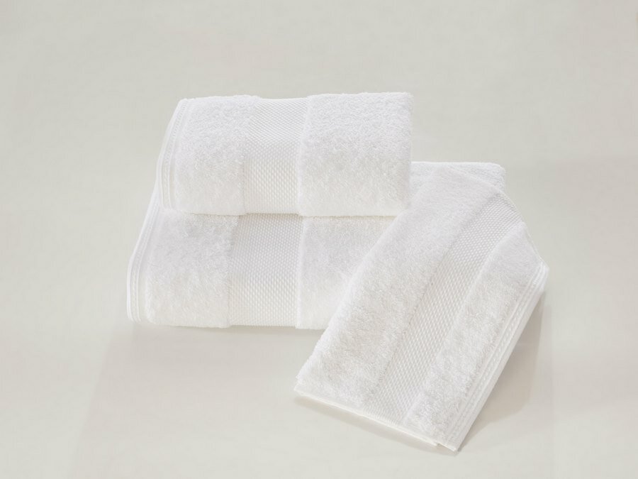 Полотенце Soft cotton DELUXE белый (50X100)