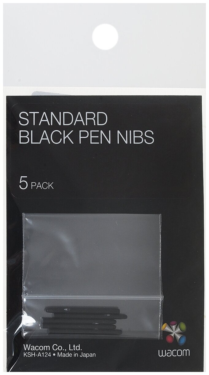 Наконечники Wacom Standard Nibs ACK-20001 for Intuos4/5/Pro Black