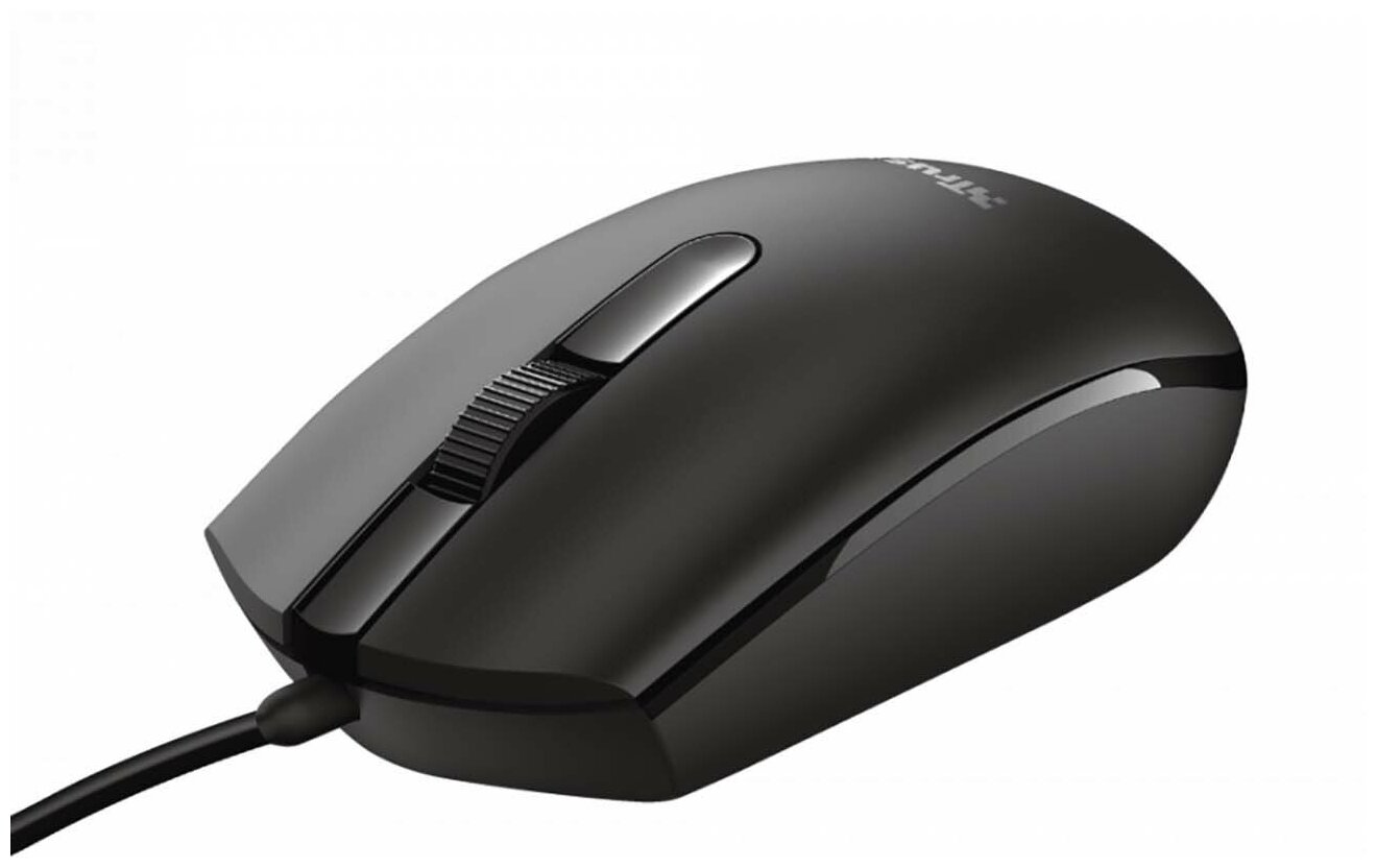 Мышь Trust Basi черная