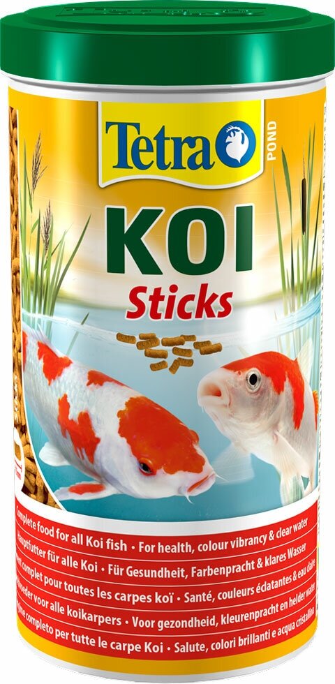 TETRA POND KOI STICKS — Тетра корм-гранулы для прудовых рыб (1 л)