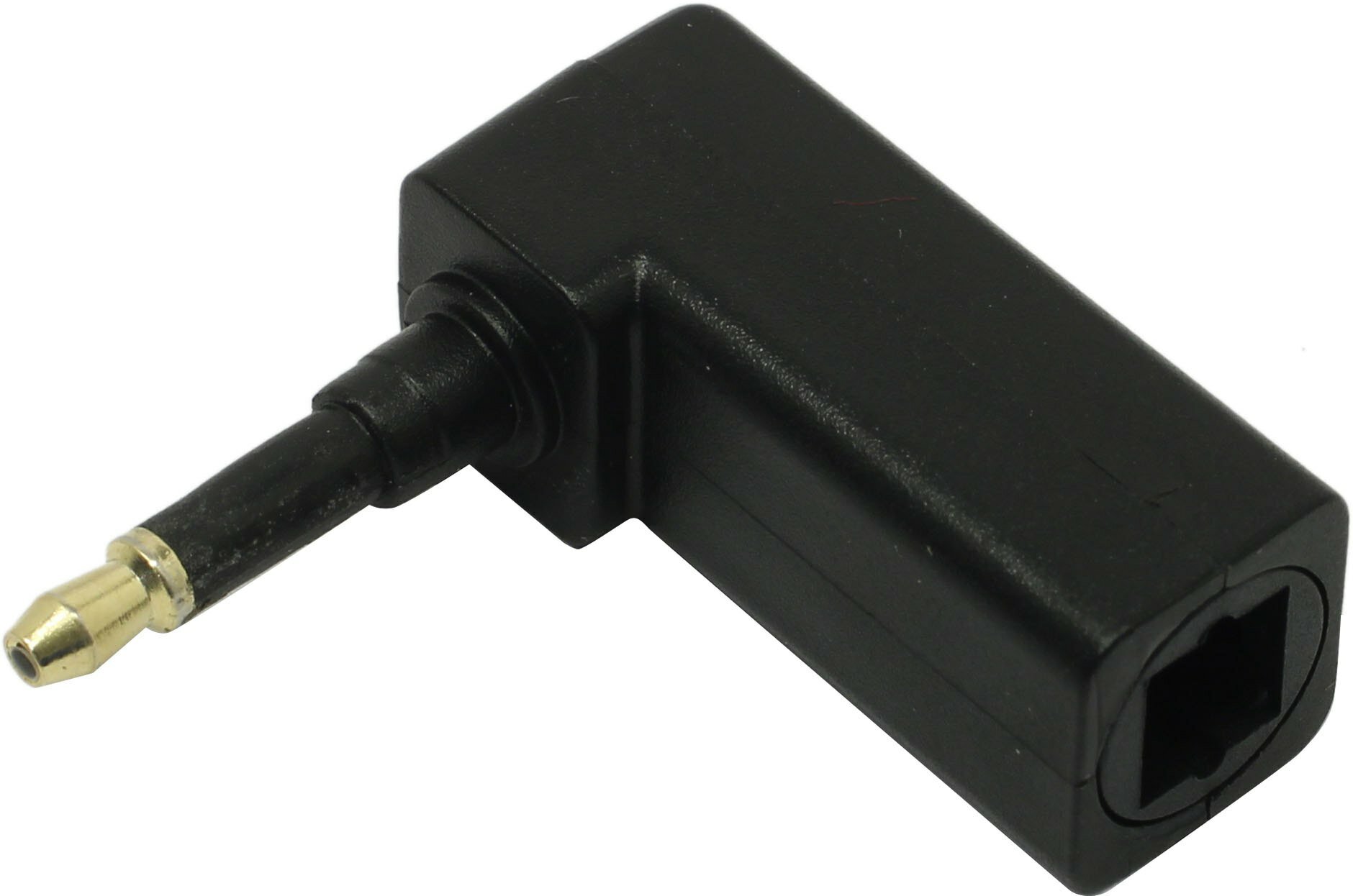 Adapter «B&P» Toslink-F -> miniToslink 3,5mm-M (Г-образный)