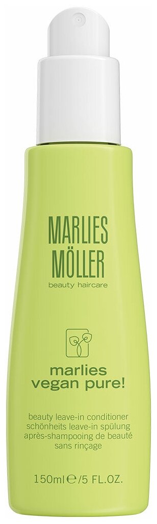 Marlies Moller VEGAN PURE Несмываемый кондиционер для красоты волос 150 мл