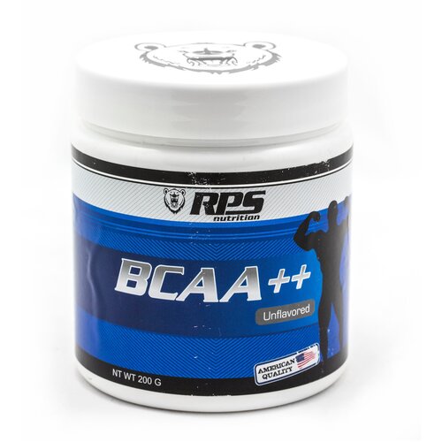 rps bcaa 200 гр нейтральный RPS Nutrition BCAA RPS Nutrition BCAA++ 8:1:1, 200 г, вкус: нейтральный