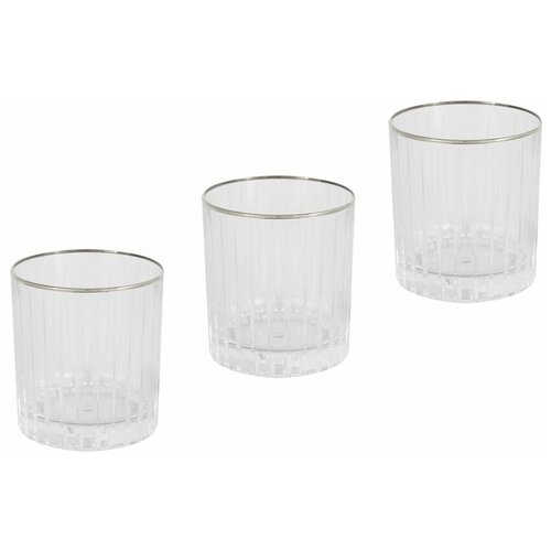 6 стопок для водки Пиза серебро Same SM2110_SAL 0,06 л Хрусталь