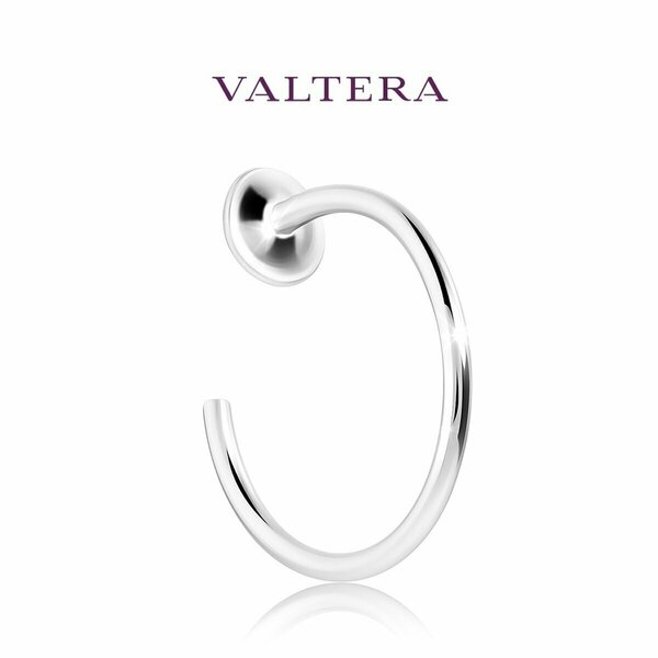 Пирсинг VALTERA, кольцо, серебро, 925 проба, родирование