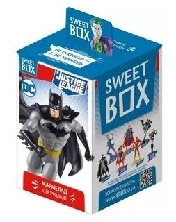 Мармелад Sweet Box с игрушкой Свит бокс, Batman, 10 г х 10 шт