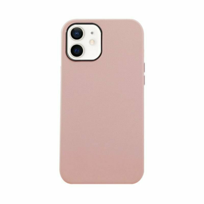 Чехол K-Doo Noble Collection для смартфона Apple iPhone 12 mini кожаный, розовый
