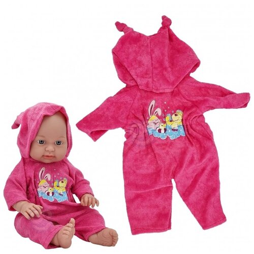WOOPIE Комбинезон розовый для кукол 43-46 см /Одежда для Baby Born / Одежда для куклы