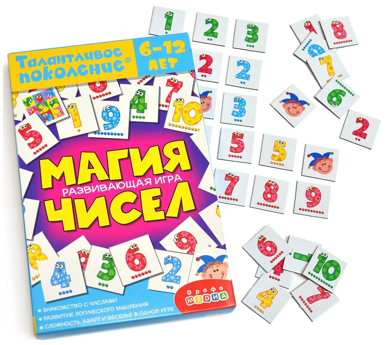 Настольная игра Дрофа-Медиа Талантливое поколение Магия чисел 4202