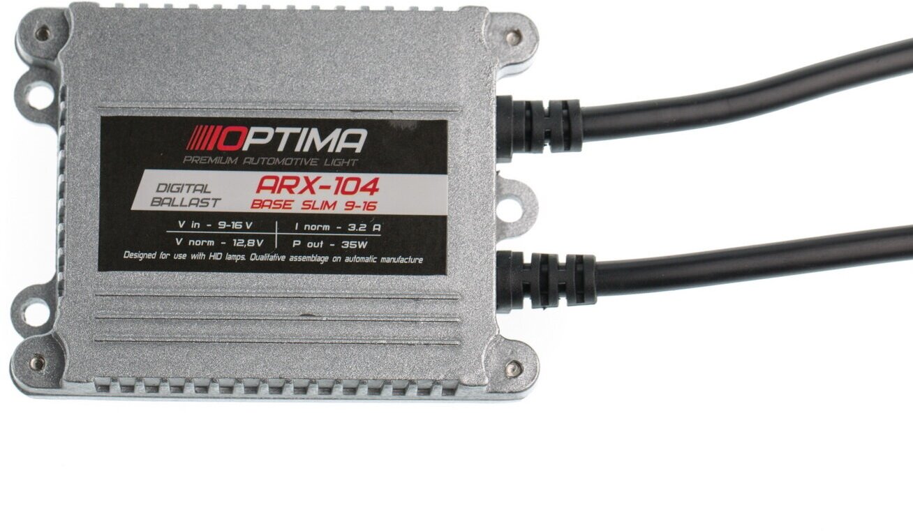 Блок розжига Optima Premium ARX-104 Base slim 9-16V 35W