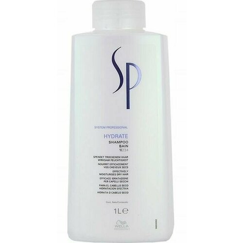 Wella SP Hydrate Shampoo - Увлажняющий шампунь 1000 мл wella sp hydrate помпа для шампуня 1000 мл