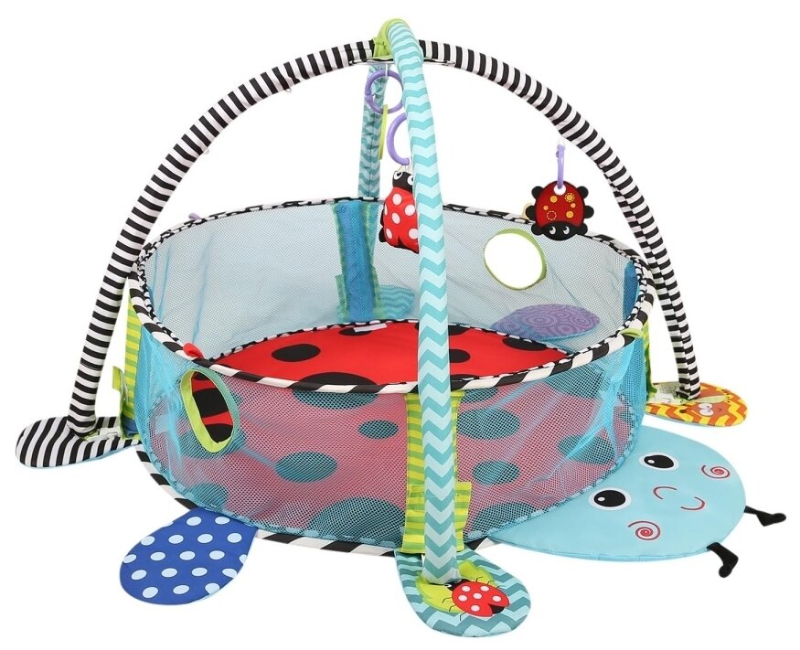 фото Развивающий коврик Konig Kids Божья коровка, 4846521