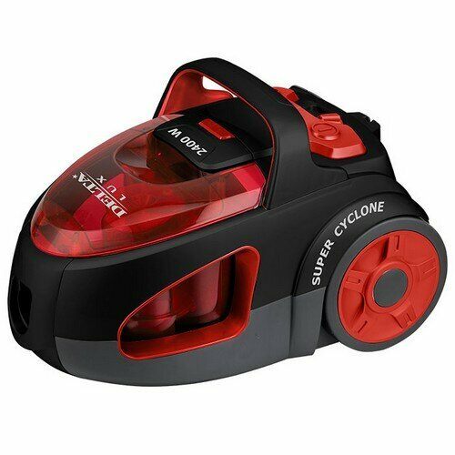 Пылесос DELTA LUX DL-0846 черный с красным 714200₽