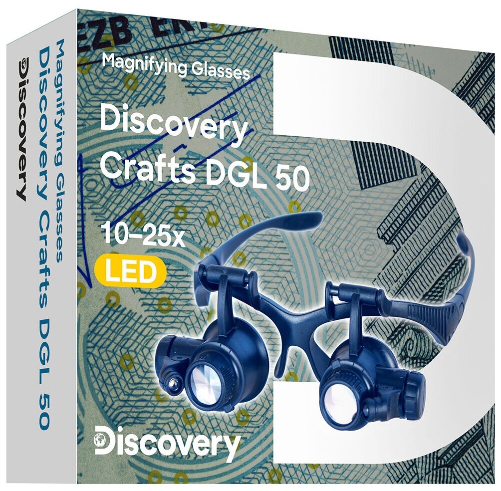 Лупа-очки Discovery Crafts DGL 50 - фото №3