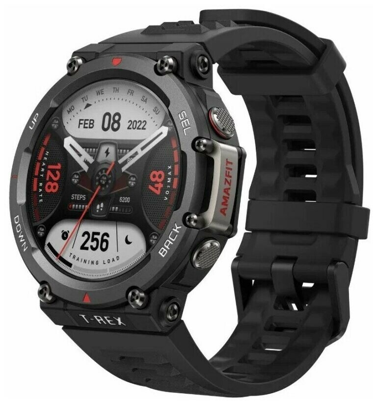 Умные часы Amazfit T-Rex 2 1.39 черный/черный (A2170)