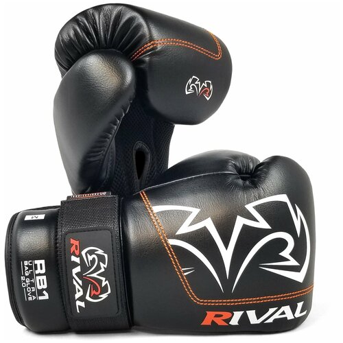 Перчатки боксерские RIVAL RB1 ULTRA BAG GLOVES 2.0, размер L, черные