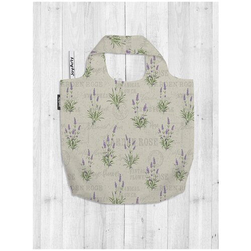 фото Сумка авоська joyarty "шалфей" 46x65x7 см