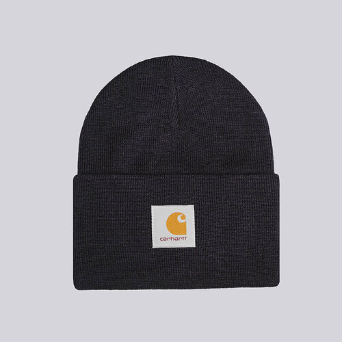 Шапка Carhartt WIP демисезонная, размер Onesize, синий