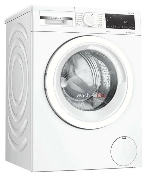 Стиральная машина Bosch WNA134L0SN пан.англ. класс: E загр.фронтальная макс.:8кг (с сушкой) белый