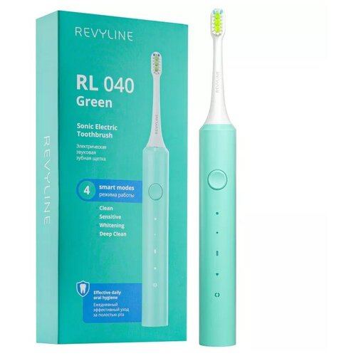 Зубная щетка электрическая REVYLINE RL 040 зелёный 349000₽