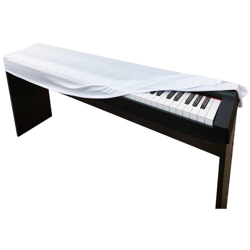 Накидка для цифрового пианино Lutner Aka-013WS для Casio S белая бархат