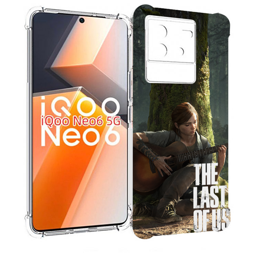 Чехол MyPads The Last of Us Part II для Vivo iQoo Neo 6 5G задняя-панель-накладка-бампер чехол mypads the last of us part ii для infinix zero x neo задняя панель накладка бампер